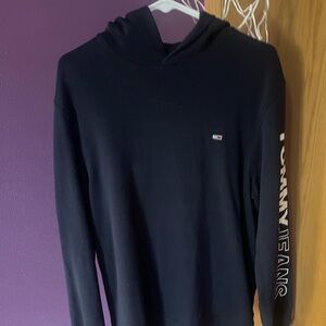 Tommy Jeans Blue Hoodie EUC